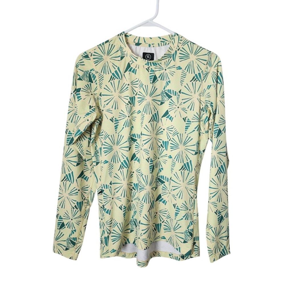 BACKCOUNTRY Tahoe Sun Crew Floral‎ Geo UPF Long Sleeve Top S